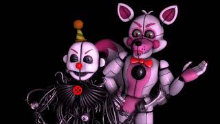 [FNAF SFM] Funtime Freddy and Funtime Foxy Arguing in Ennard (Original by: @j-gems )