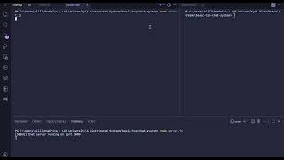 Multi-user CLI chat system | Node.js | TCP