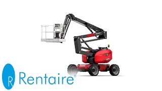 Alquilar plataforma elevadora articulada diésel (Manitou) - Rentaire