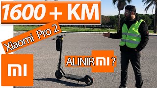 Xiaomi pro 2 scooter 1600+ km üzeri deneyim içerir (DİKKAT BU VİDEO Kutu açılışı içermez)