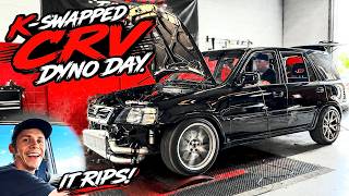 Turbo CRV Hits the Dyno… Things Got Sketchy