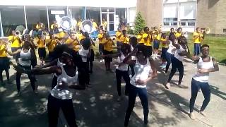 2015 WHHS Marching Machine early in the morning