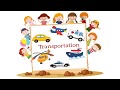 Transportation: Talking Flashcards