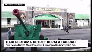 Hari Pertama Retret Kepala Daerah