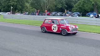 HRDC OULTON PARK JUNE 2023 JACK SEARS RACE, LOTUS CORTINA, MUSTANG, AUSTIN A40 ETC.