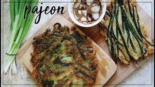 Korean Green Onion Pancake - Pajeon | Easy Vegan Recipe
