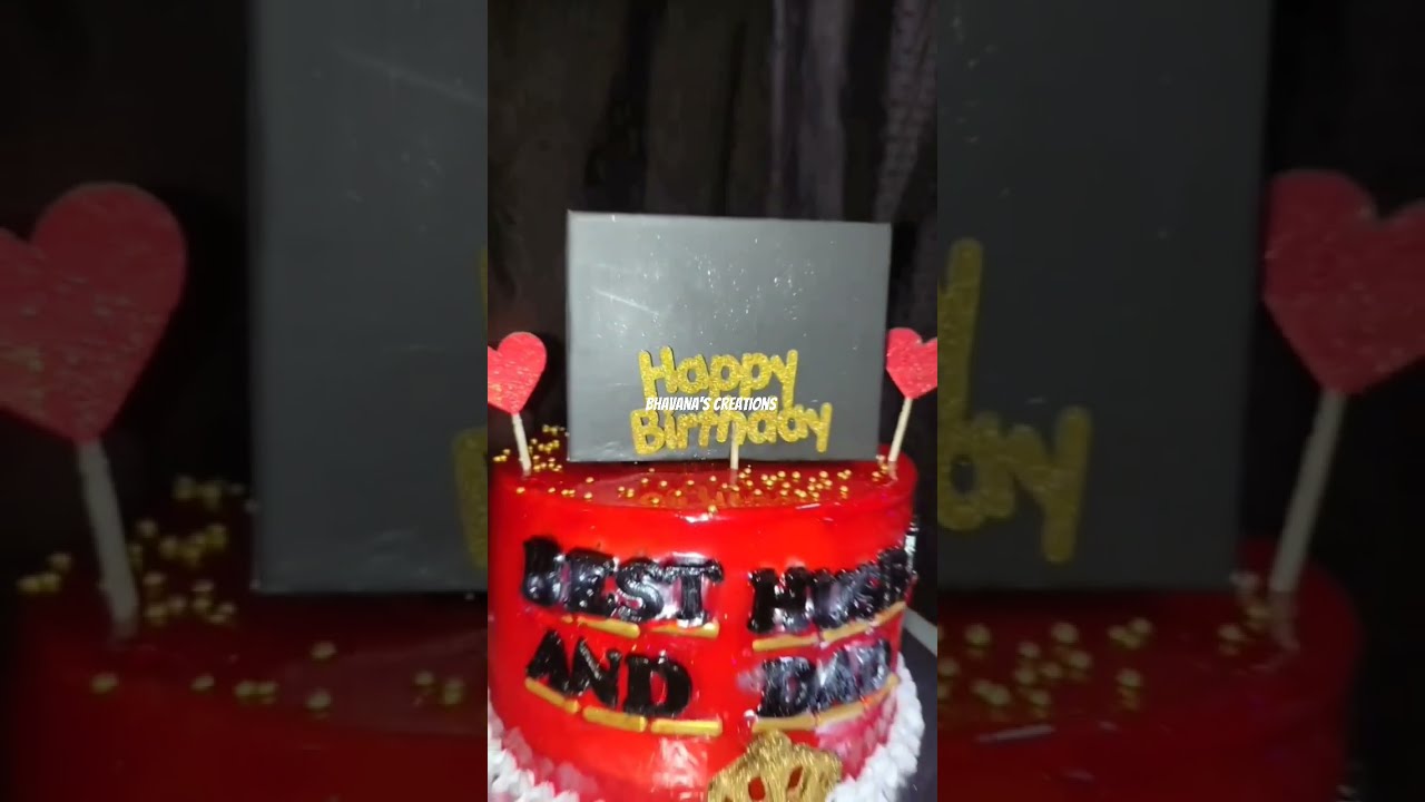 Love Theam Special Cake Husband B'day Special Subscribe Like Comment ...