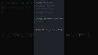 Array.toSpliced() is the coolest new method in JavaScript (Tutorial)