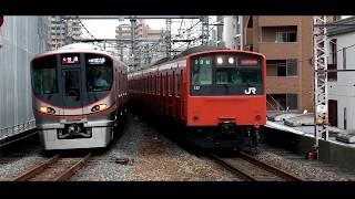 【鉄道PV】＃ゆく年くる年鉄道PV投稿祭　201系 大阪とオレンジ電車のロマネスク