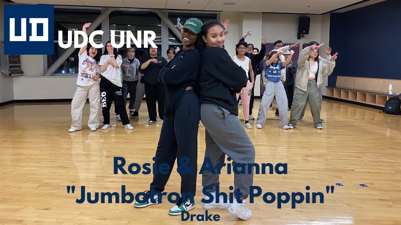 Jumbotron Shit Poppin - Drake | Rosie & Arianna Choreography - YouTube