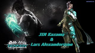 TEKKEN Tag  Tournament 2 Jin kazama \u0026 Lars Alexandersson teamcup combos in game play