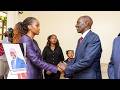 President Ruto condoles with the family of  late Emurua Dikirr MP Johanna Ng'eno in Karen, Nairobi