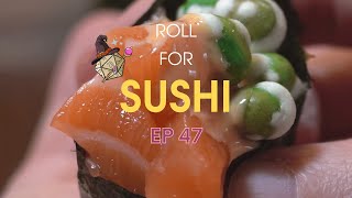 Rolling for Sushi: Creating Delicious Salmon Gunkan with Wasabi Peas using D\u0026D Dice!