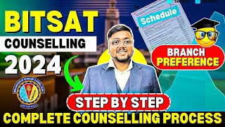 Bitsat Counselling Process 2024 Bitsat Iteration 1 Bitsat Preference