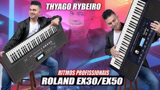 RITMOS PROFISSIONAIS ROLAND E-X30 E E-X50 