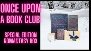 Unboxing & Reviewing Once Upon a Book Club SE Romantasy Box!!