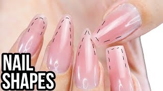 5 Ways To Shape Your Nails!