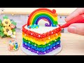 Colorful Miniature Cake 🌈 1000+ Satisfying Rainbow Chocolate Cake Recipes 💖 Sun Cakes