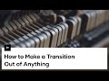How To Make A Transition In Premiere Out Of Anything | Tutorial