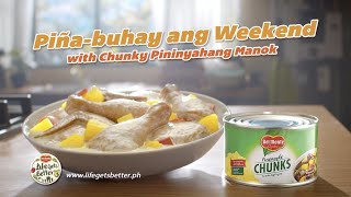 Del Monte Pineapple: Piña-buhay ang weekend with Chunky Pininyahang Manok!