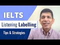 IELTS | Listening | Labelling | Tips and Exercise | www.webberz.in