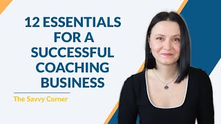 2. An Appropriate Coaching Business Model || 12 Things You Need for a Successful Coaching Business