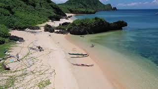 石垣島 名も無きビーチ ドローン空撮 ／ Drone Flight at Ishigaki-Island Okinawa Japan