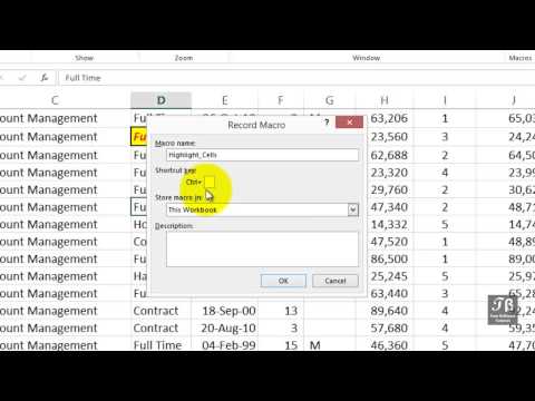 Creating Simple Excel Macro Excel 2013 Beginners Tutorial Creating Simple Excel Macro Excel 2013 Beginners Tutorial