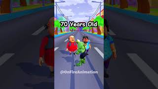 Age Evolution - Hulk from 4 to 999 years with Motu Patlu - #animation