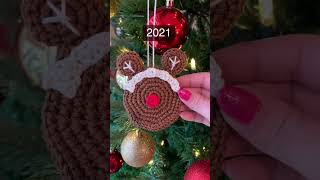 Watch my handmade ornaments get progressively better over 4 yrs #audhd #chronicallyillartist