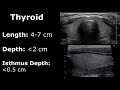 Normal Ultrasound Measurements And Size Ranges Of General Organs | Dr. Sam's Imaging Library