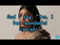 WONDERFUL TONIGHT BY Elha Nympha (Video Lyrics 🎶🎶)