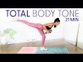 21 Minute All in One Tone Workout - get your total body lean & sculpted