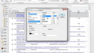 TIP: Outlook - Color-Code Incoming Messages by Sender
