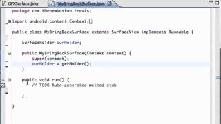 Android Application Development Tutorial 068 Setting up Animation Thread