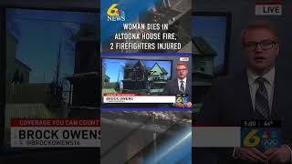 Woman dead after Altoona house fire