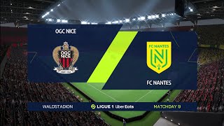 FIFA 23 | Nice vs Nantes - Ligue 1 Uber Eats | 23/10/22 | Gameplay
