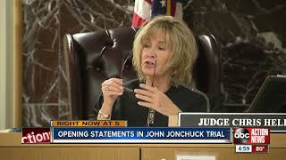 Opening statements begin in the John Jonchuck Murder Trial