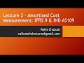 Lecture 3 - Measurement of Financial Assets at Amortised Cost - IFRS 9 / Ind AS 109