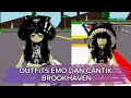 OITFITS CEWE EMO CANTIK ✨BROOKHAVEN