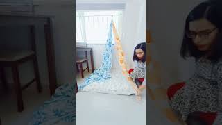 A Fun DIY Project: Build a Tepee Tent House For Your Kids #shorts #short #viral