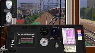 【FHD60p】〔BVE5〕阪急京都本線を阪急1300系で運転してみた