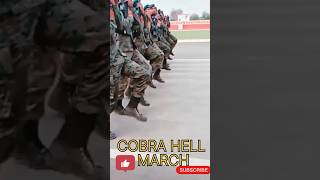 #Crpf #cobra #commando hell march 😳😳