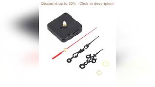 Mute DIY Clock Quartz Watch Clock Mechanism Wall Clock Movement Repair Replacement Mechanism Part