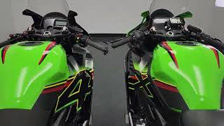 Graves Kawasaki ZX-4RR 45mm Clip-on HandleBar Comparison