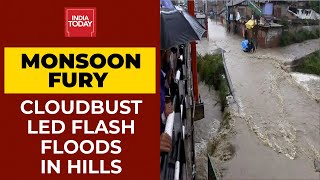 Monsoon Fury: Cloudburst Trigger Flash Floods In Himachal, Jammu And Kashmir And Ladakh |India Today