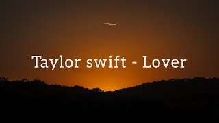 Download Taylor swift - Lover (lyrics) mp3