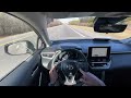 2025 toyota corolla cross xle awd pov test drive u0026 review