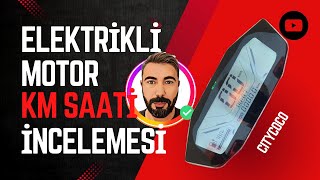 Elektrikli Motor Km Saati ( CİTYCOCO )