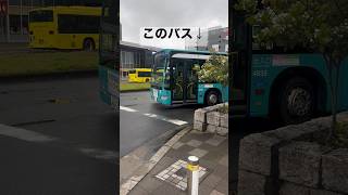 海浜幕張の信号待ち。このバス、なんか長くない？！#バス #bus #長いバス #海浜幕張